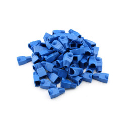 Blue UTP plug protection 100 pcs