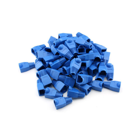 Blue UTP plug protection 100 pcs