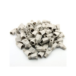 Gray UTP plug protection 100 pcs