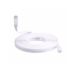 Flat flexible UTP cable with Cat6 plugs 1m