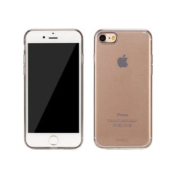 Iphone7 transparent gold TPU case