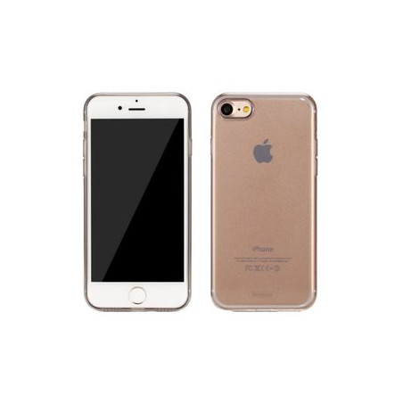 Iphone7 transparent gold TPU case