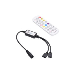 Controler RGB cu telecomanda+2 iesiri si Magic Smart