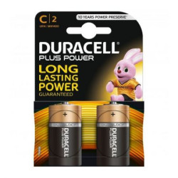 Set mit 2 R14 Duracell Basic-Batterien