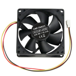 Sensorlüfter 12V 80x80x25mm CMP-FAN23