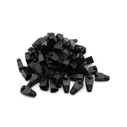 Black UTP plug protection 100 pcs