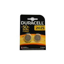 Batterie 3V CR2025 Duracell Lithium Set 2St