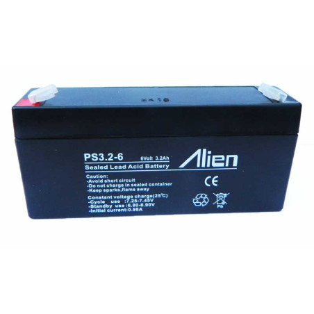 Lead-acid battery 6V 3.2Ah Alien