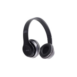 Bluetooth headphones Radio/MP3/TF/mic P47 Alien black