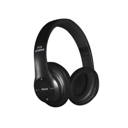 Bluetooth headphones Radio/MP3/TF/mic P15 Alien black