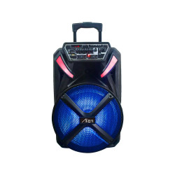 Portable speaker 12 inch Accu/BT/FM/USB-Mic 1231 Alien