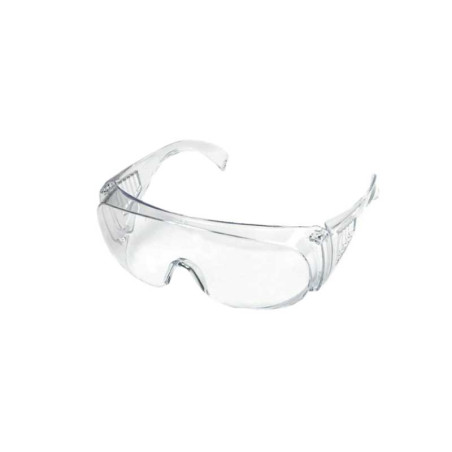 Wide safety glasses