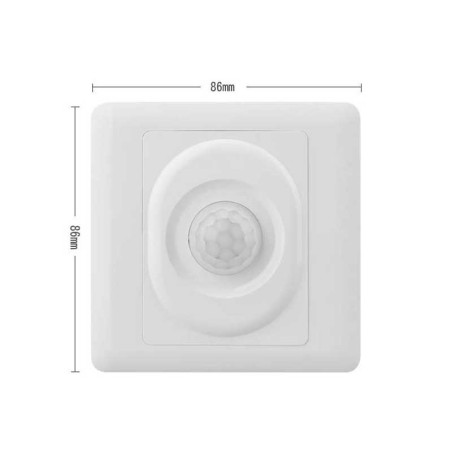 LC motion sensor switch