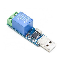 Modul control cu un releu interfata USB