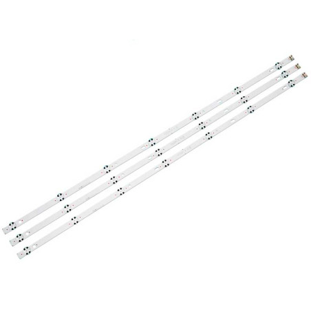 LED-Streifen LG 43 Zoll 7LED-Set 3tlg