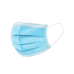 Face protection mask 3 layers set of 50 pcs