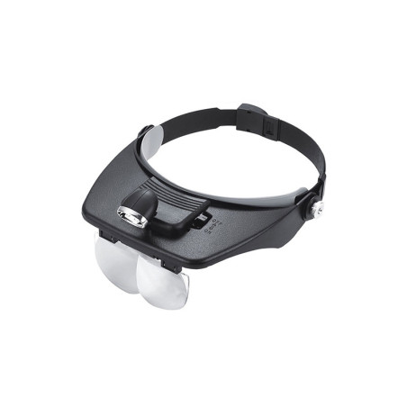 Alien head mount led magnifier