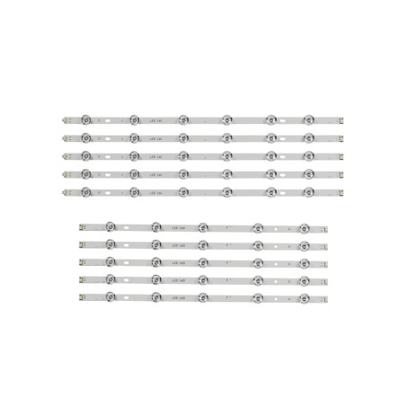 LED-Streifen LG 55 Zoll 5+6LED Set 10Stk