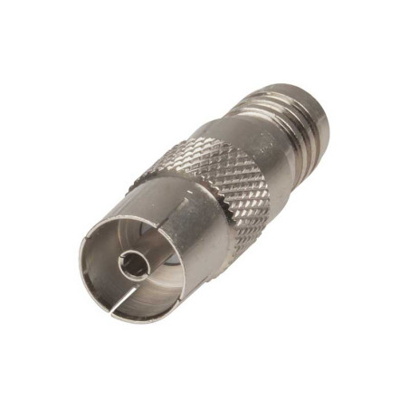 Mother TV plug, metal crimp