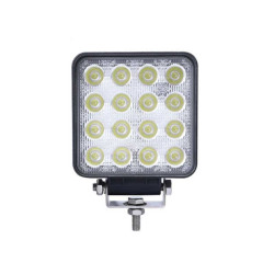 Reflektor samochodowy 12V z 16 diodami LED, typ slim