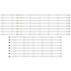 LED-Streifen Samsung 65 Zoll 8x8LED+8x6LED Set 16Stk