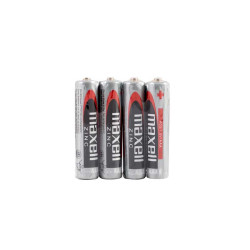 Set of 4 R3 Maxell non-alkaline batteries