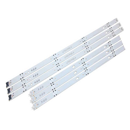 LED strip LG 43inch 3+4led set 6pcs