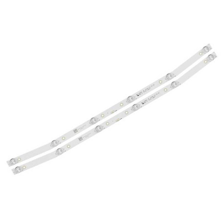 LED-Streifen Akai 32 Zoll MS-L2082 578 mm 6 LED-Set 2 Stück