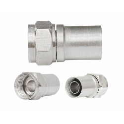 F crimp connector RG6