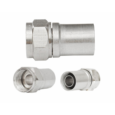 Wtyczka F do zaciskania RG6