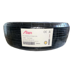 Solar cable 6mm2 copper roll 200m black