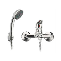 Monobloc faucet for shower