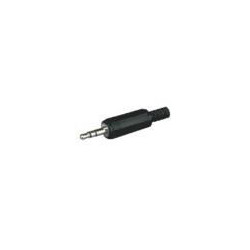 Plastic 3.5mm stereo jack plug