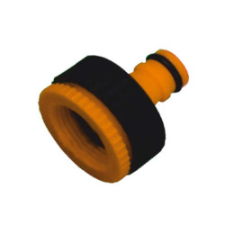 Rubberized adapter connector hose internal thread 1/2x3/4