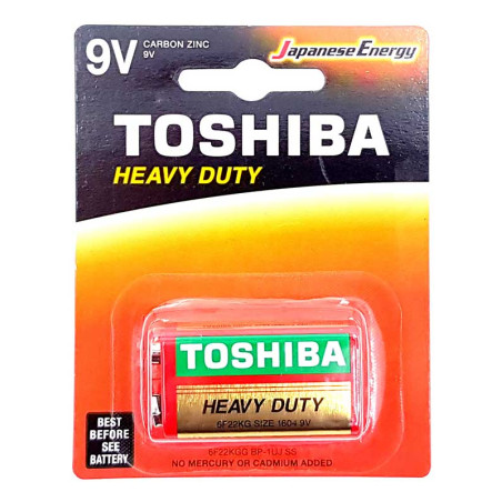 Bateria 9V niealkaliczna Toshiba blister