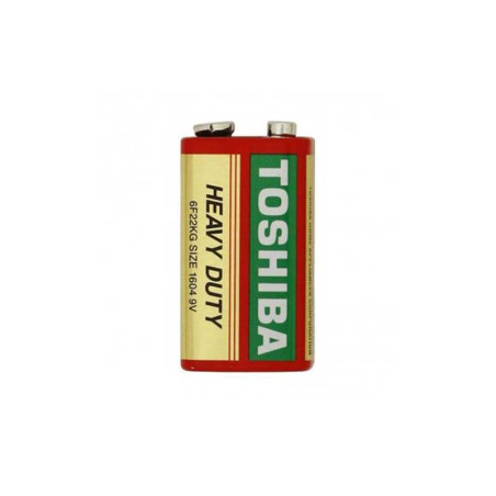 Nicht-alkalische 9-V-Schrumpfbatterie von Toshiba