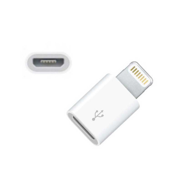 Adaptor microusb mama Iphone 8p tata