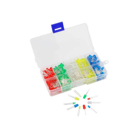 Set 125 farbige LEDs