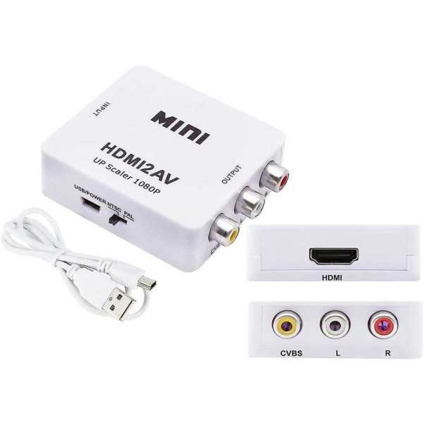 Convertor HDMI la 3 RCA