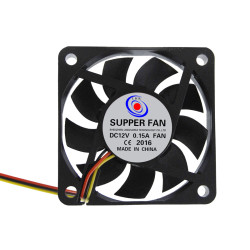 Fan 12V 60x60x15mm CY615/A