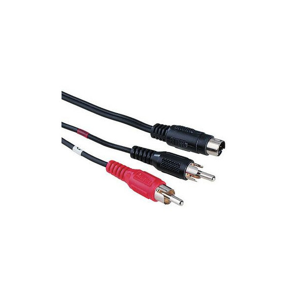 Cable 2RCA to SVHS 1.5m