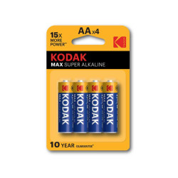 Set 4 Batterien R6 Kodak MAX Super Alkaline