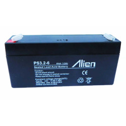 Lead-acid battery 6V 3.2A Alien