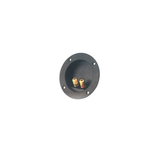 Conector boxa 2 contacte gold rotund