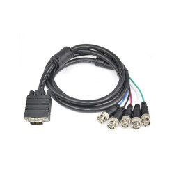 Monitor data cable HD15 male - 5BNC 1.8m