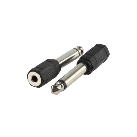 Adapter jack 3,5mm żeński na jack 6,3mm męski