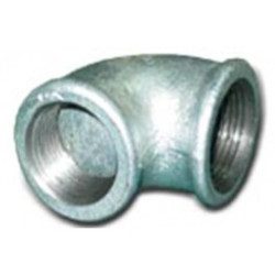 Zinc elbow for water 3/4 No.2 (female+female)