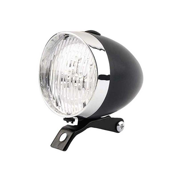 Lampa bicicleta stil retro cu 3 leduri