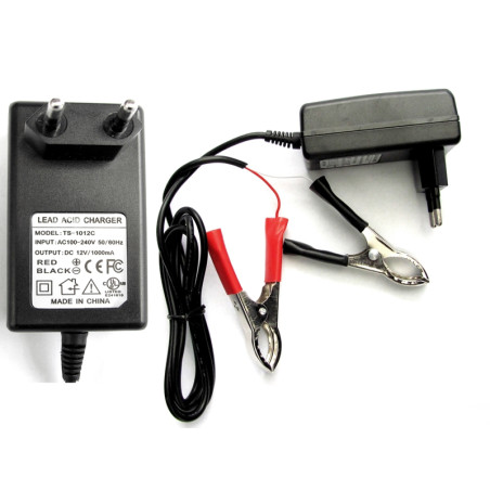 Lead-acid battery charger 12V 1A