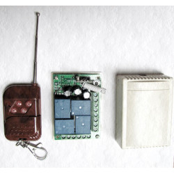 Telecomanda+receptor 4 canale automatizari tip2